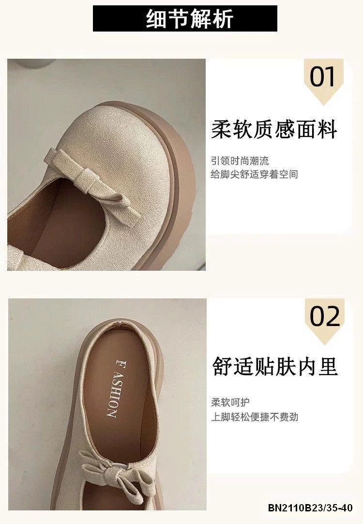 GIÀY BÚP BÊ ĐẾ DÀY