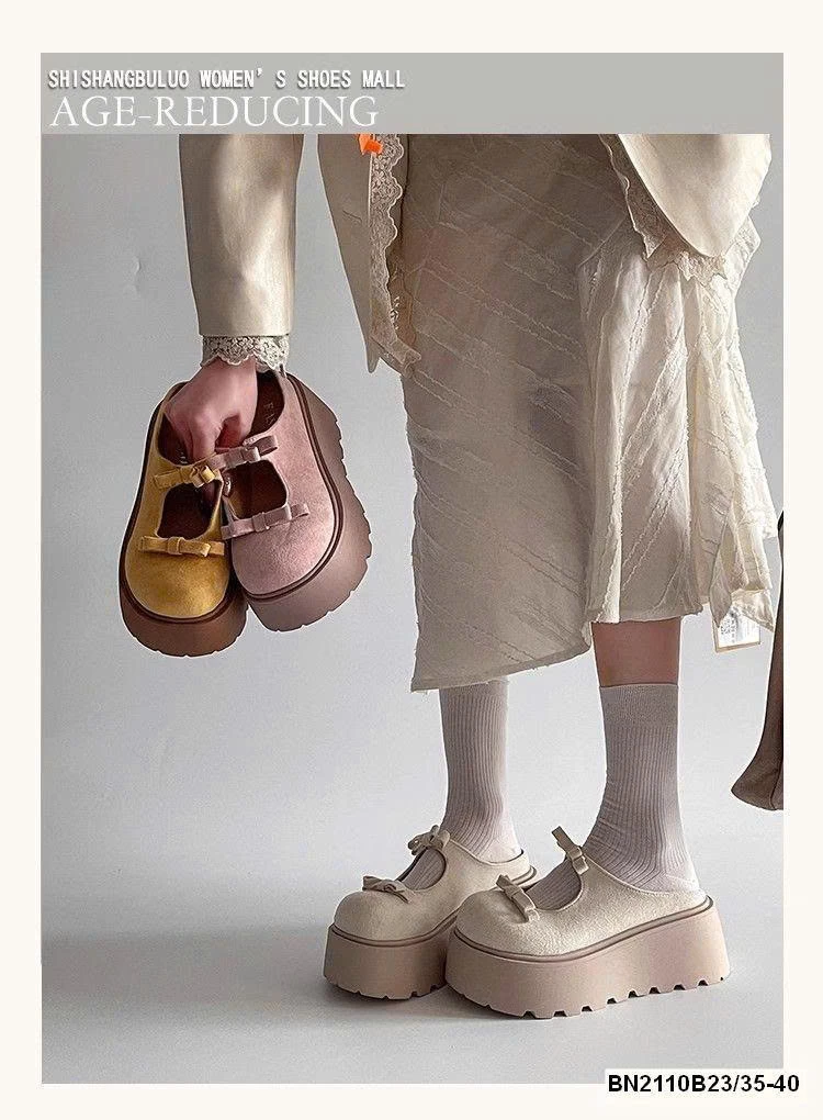 GIÀY BÚP BÊ ĐẾ DÀY