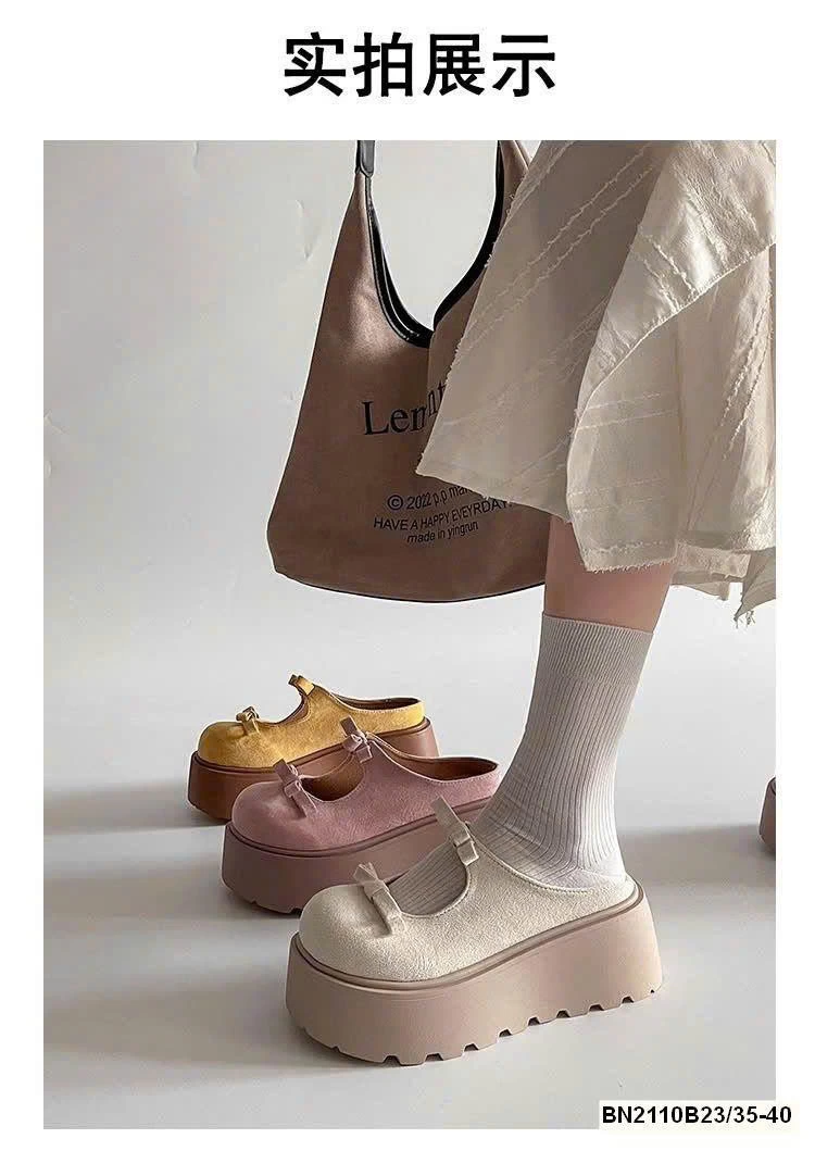 GIÀY BÚP BÊ ĐẾ DÀY