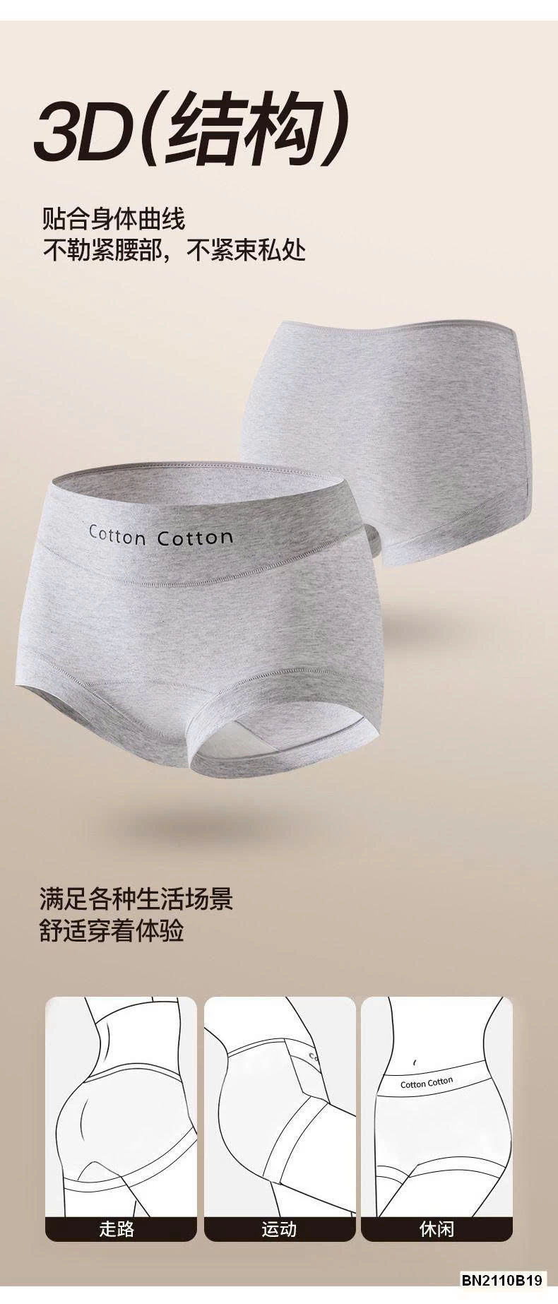 SET 5 QUẦN CHÍP COTTON