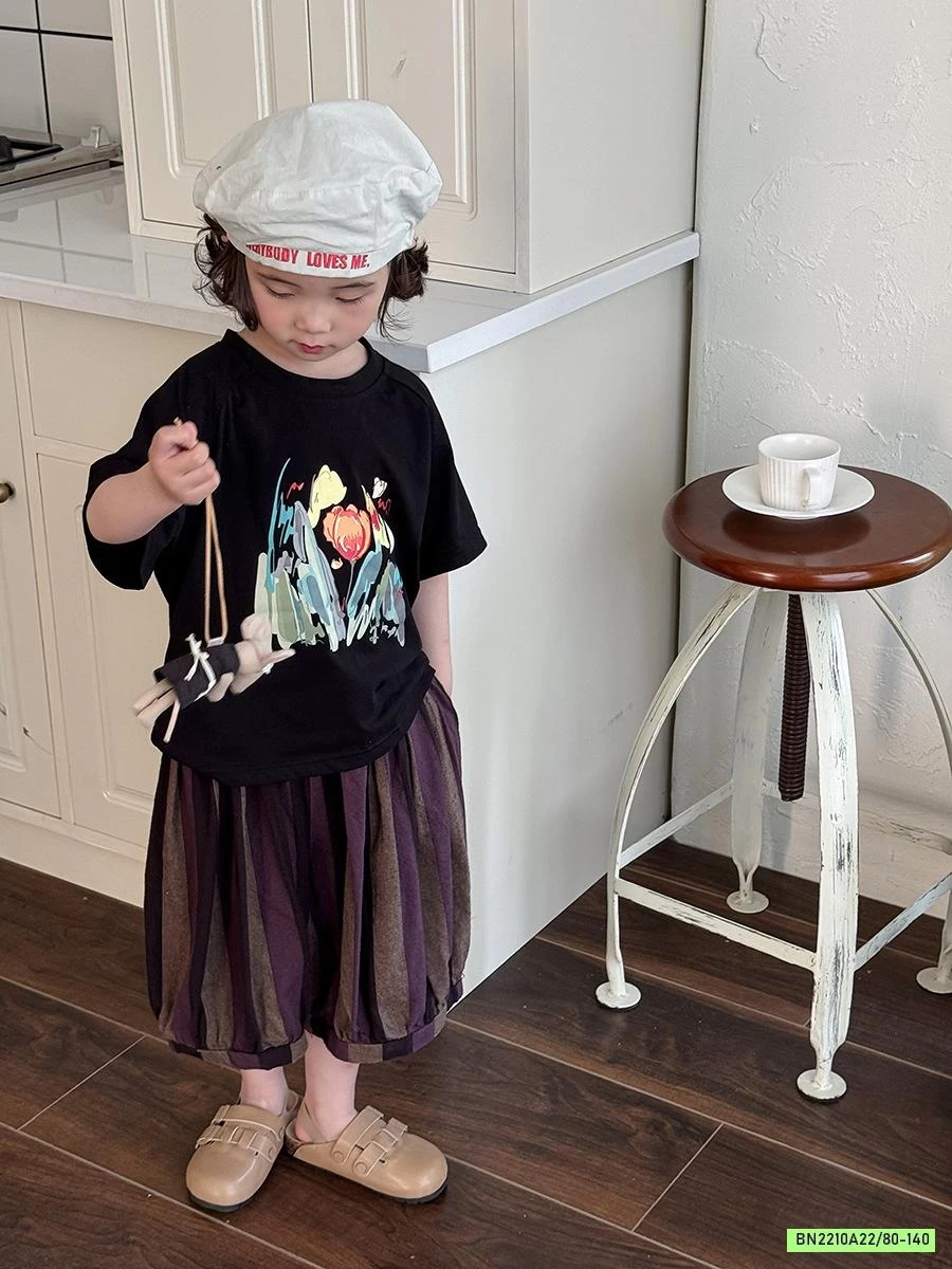 ÁO THUN IN HOA VINTAGE