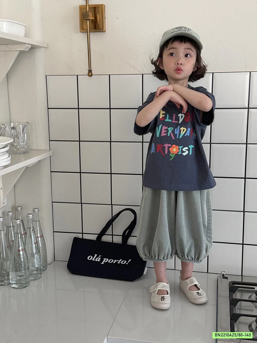 ÁO THUN CHỮ CÁI SẮC MÀU