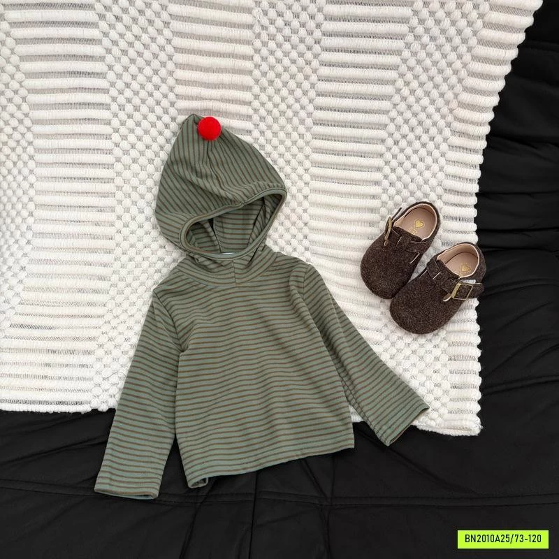 HOODIE NỈ KẺ SZ NHÍ