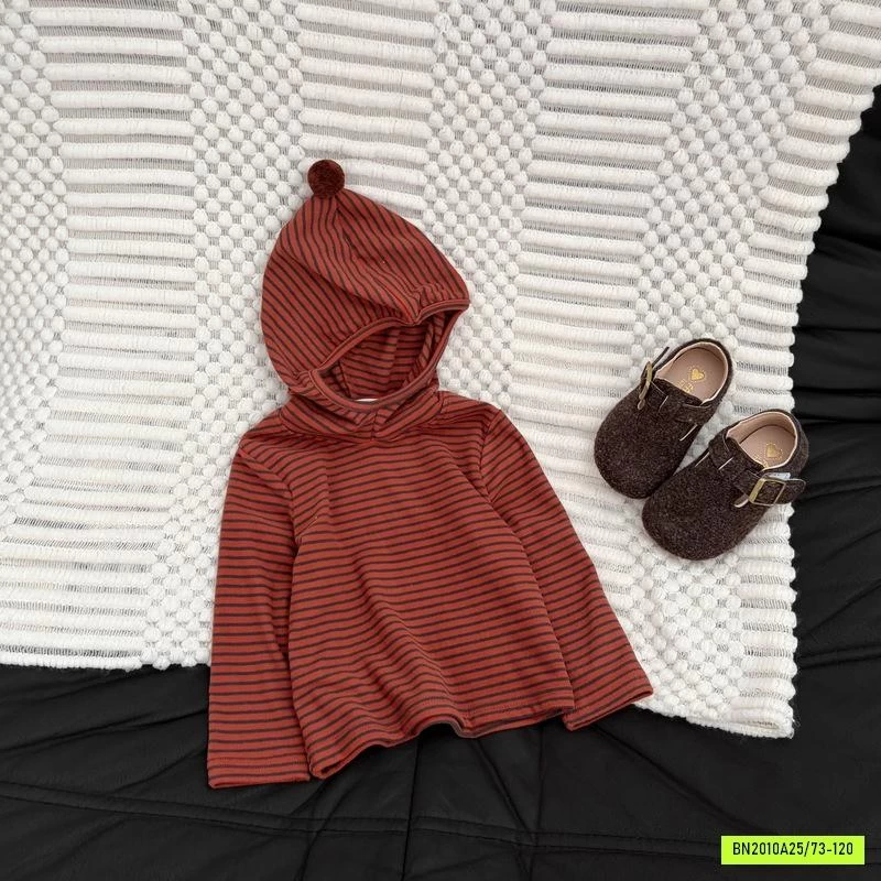 HOODIE NỈ KẺ SZ NHÍ