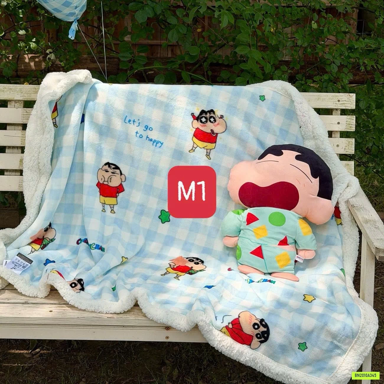 CHĂN BĂNG LÔNG CỪU SHINCHAN KUTE