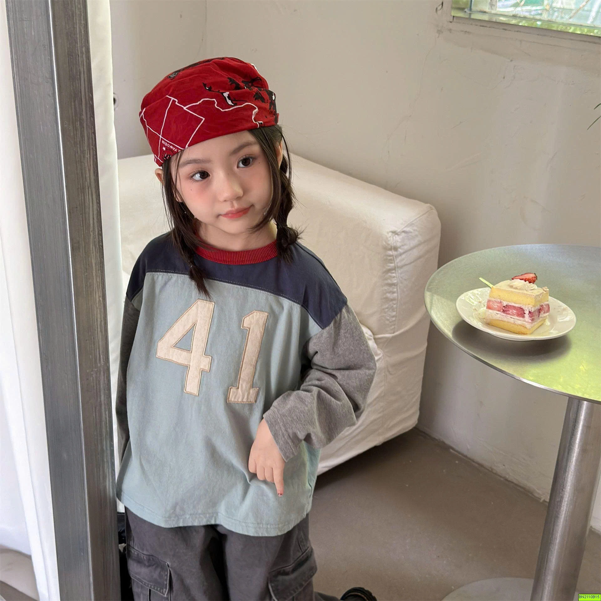ÁO THUN PHỐI MÀU SÔ S41 ADBABY