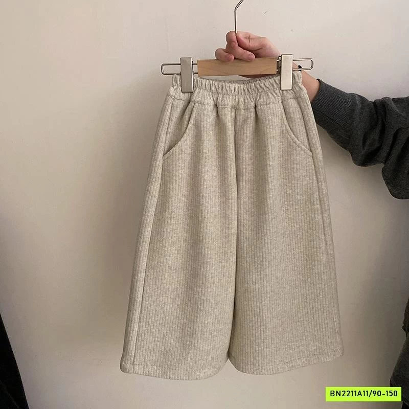 KHOÁC LÔNG PHỐI TAY LEN MIX QUẦN NỈ SUÔNG