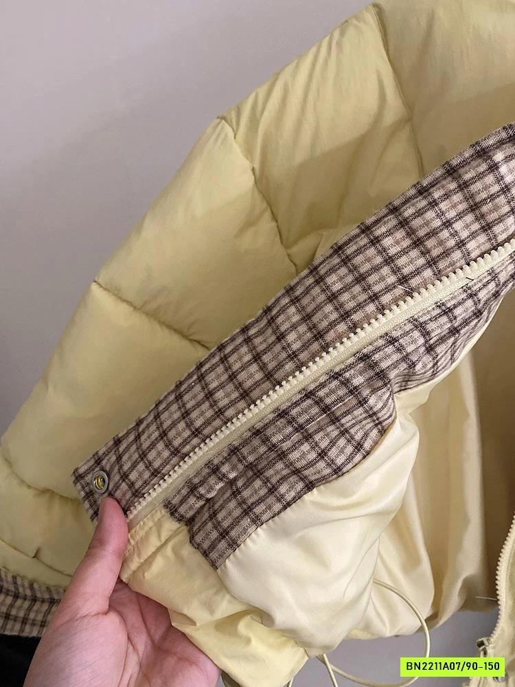 KHOÁC PHAO VÀNG KÈM KHĂN