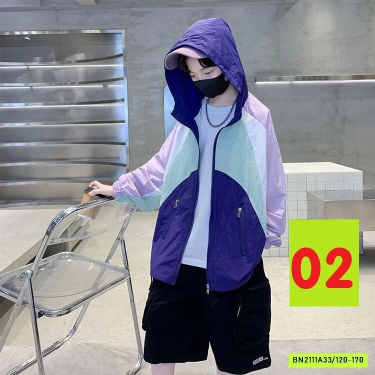 KHOÁC GIÓ TENCEL PHỐI MÀU SZ ĐẠI