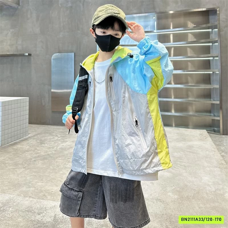 KHOÁC GIÓ TENCEL PHỐI MÀU SZ ĐẠI