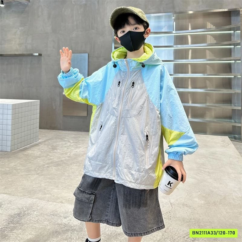 KHOÁC GIÓ TENCEL PHỐI MÀU SZ ĐẠI