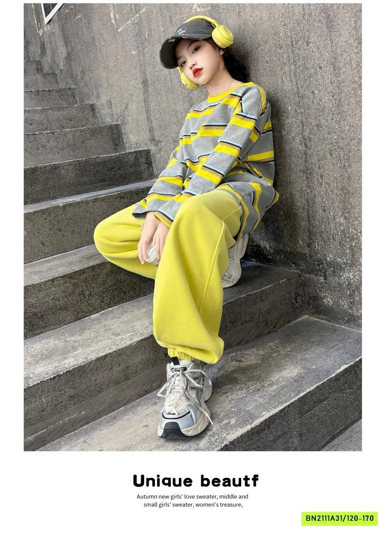 SÉT NỈ VÀNG ÁO KẺ SZ ĐẠI