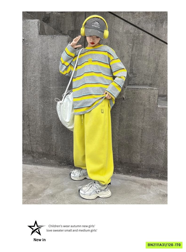 SÉT NỈ VÀNG ÁO KẺ SZ ĐẠI