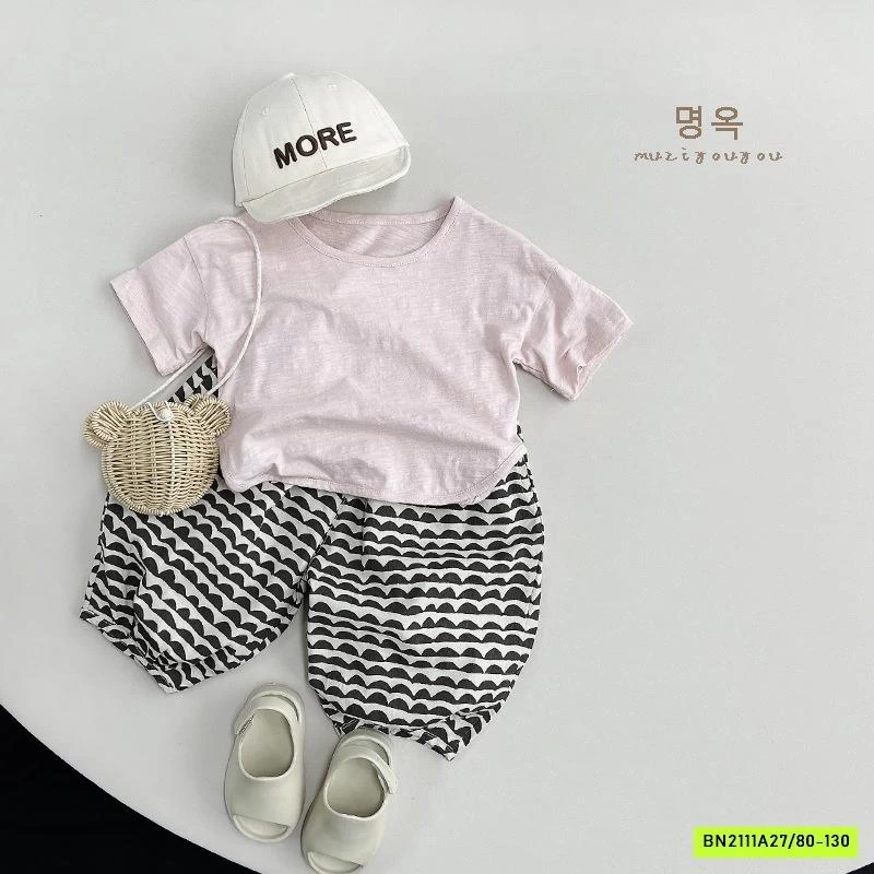 ÁO THUN XƯỚC CỔ TRÒN MZYY