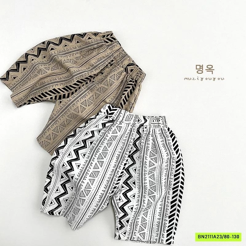 BAGGY LỠ ĐŨI HỌA TIẾT MZYY