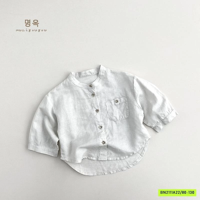 SƠ MI ĐŨI CỔ TRỤ ĐUÔI TÔM MZYY