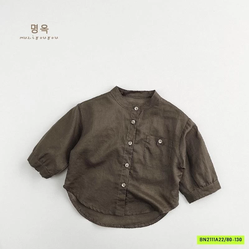 SƠ MI ĐŨI CỔ TRỤ ĐUÔI TÔM MZYY