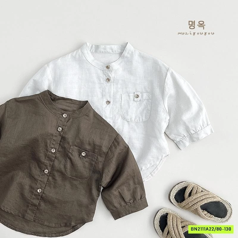 SƠ MI ĐŨI CỔ TRỤ ĐUÔI TÔM MZYY