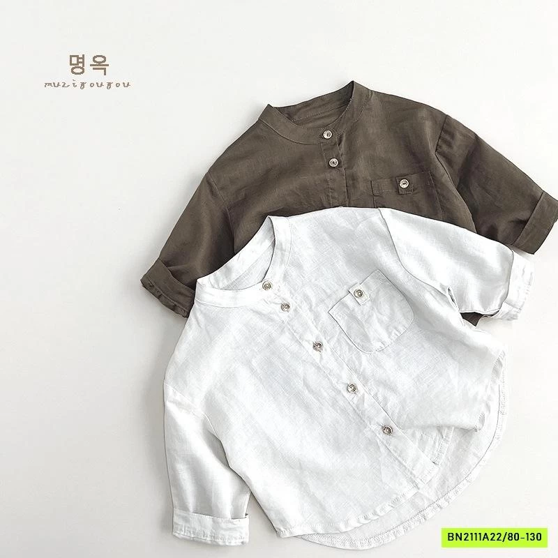 SƠ MI ĐŨI CỔ TRỤ ĐUÔI TÔM MZYY