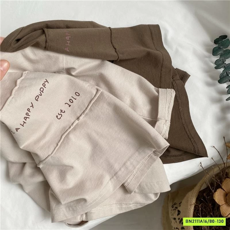 ÁO THUN MAY CHỮ NGỰC GL-KIDS