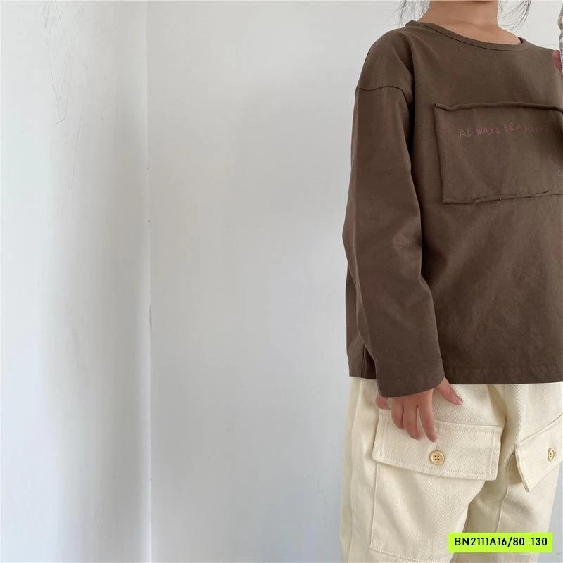 ÁO THUN MAY CHỮ NGỰC GL-KIDS