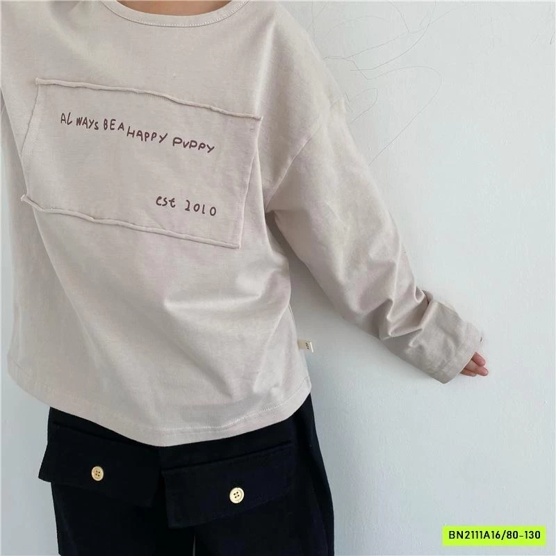 ÁO THUN MAY CHỮ NGỰC GL-KIDS