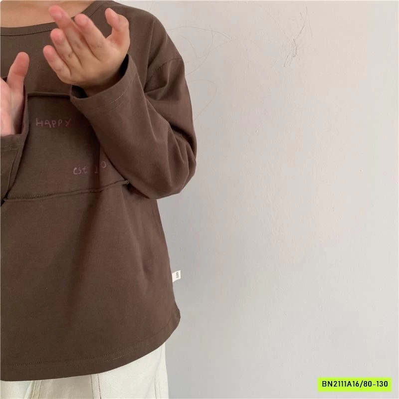 ÁO THUN MAY CHỮ NGỰC GL-KIDS