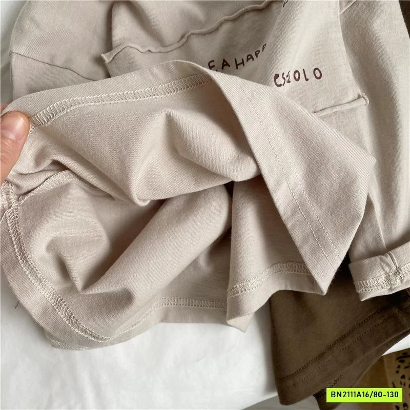 ÁO THUN MAY CHỮ NGỰC GL-KIDS