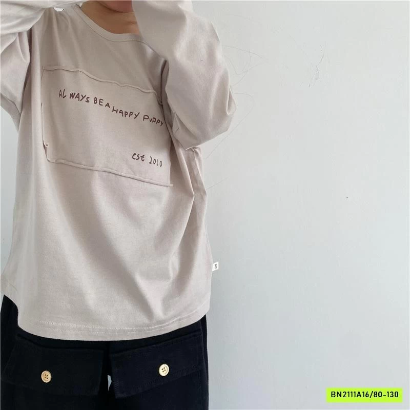 ÁO THUN MAY CHỮ NGỰC GL-KIDS