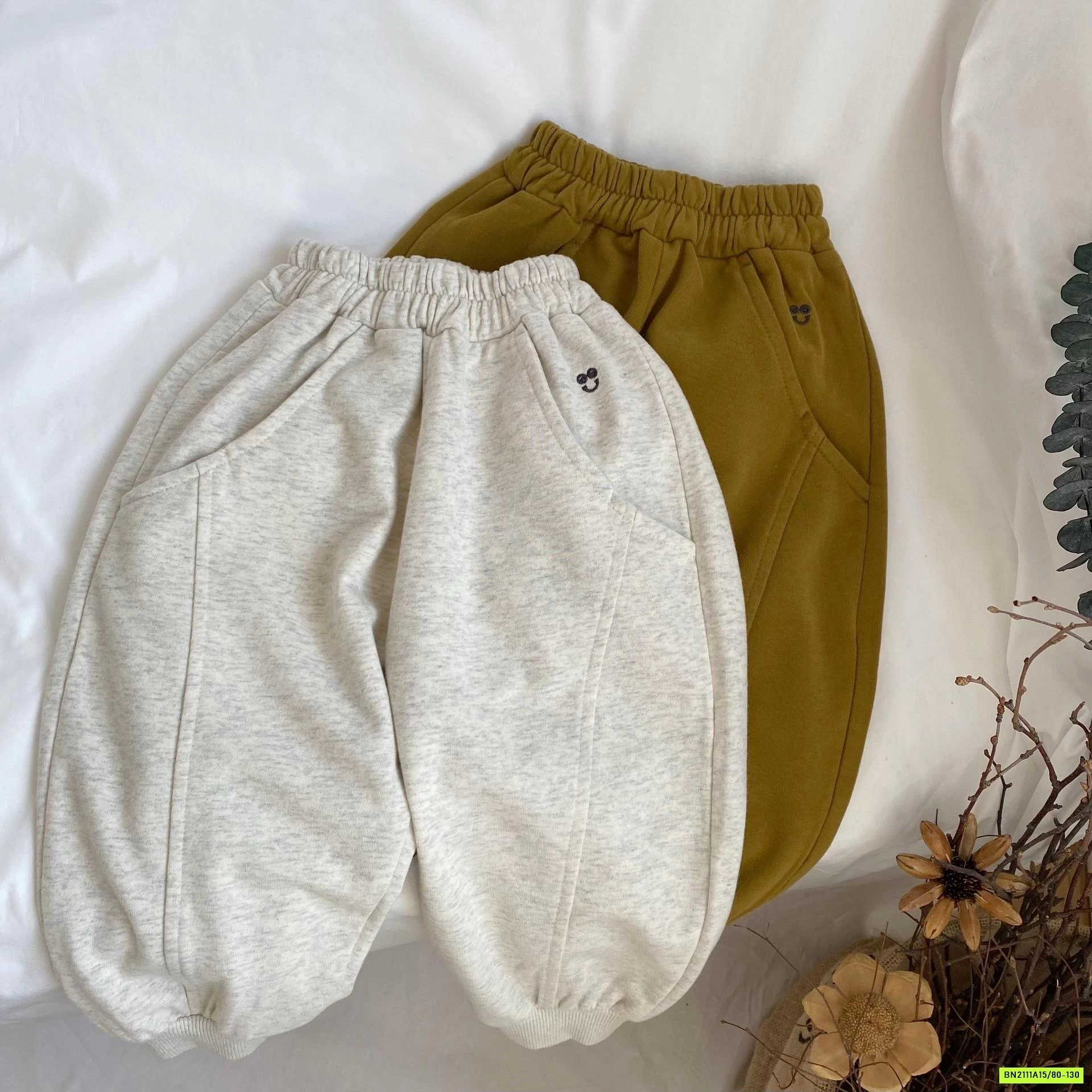 BAGGY THÊU LOGO CON GL-KIDS