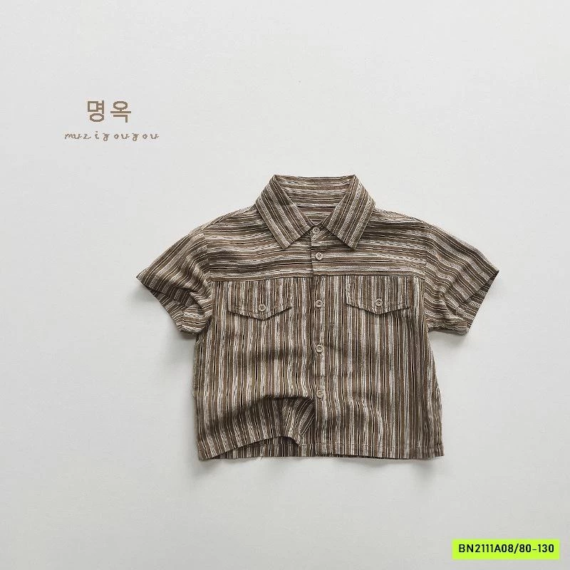 SƠ MI KẺ TÚI NGỰC MYZZ