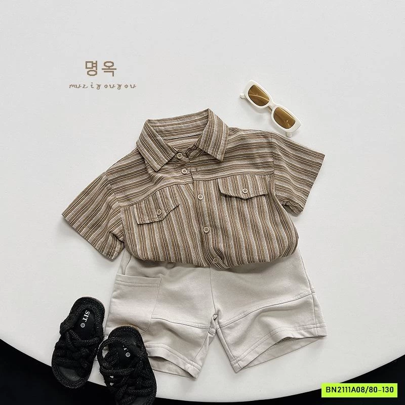 SƠ MI KẺ TÚI NGỰC MYZZ