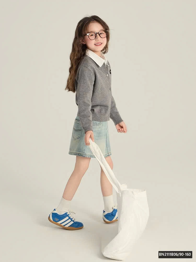 ÁO CARDIGAN LEN MỎNG AMBB 25A196 ĐÓNG CÚC