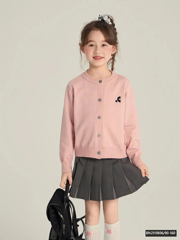 ÁO CARDIGAN LEN MỎNG AMBB 25A196 ĐÓNG CÚC