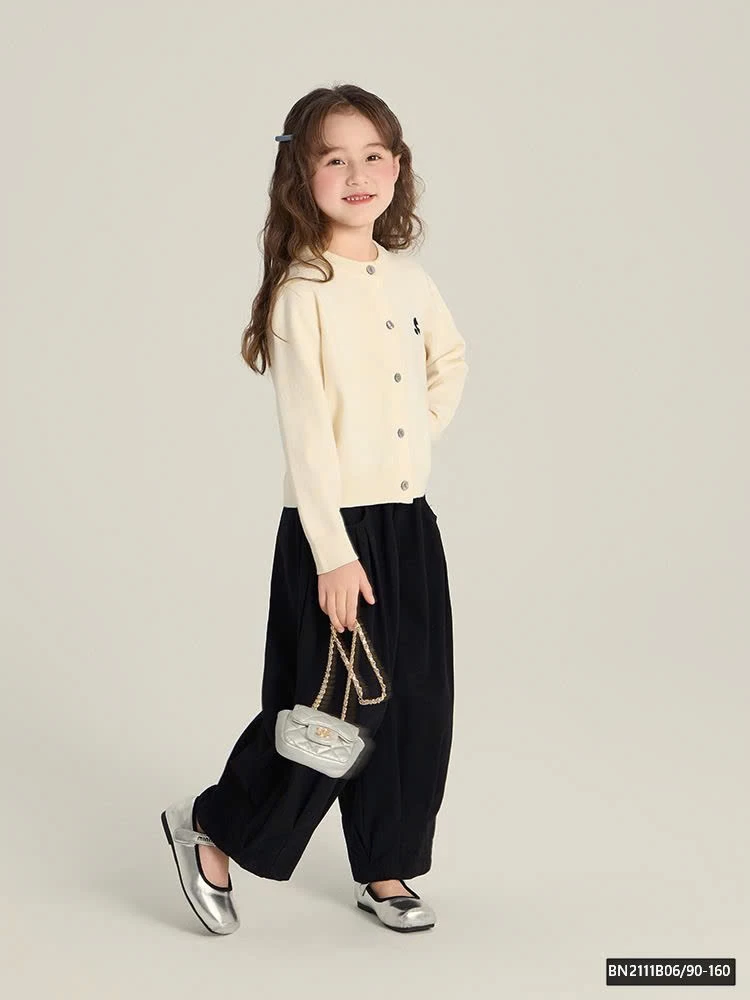 ÁO CARDIGAN LEN MỎNG AMBB 25A196 ĐÓNG CÚC