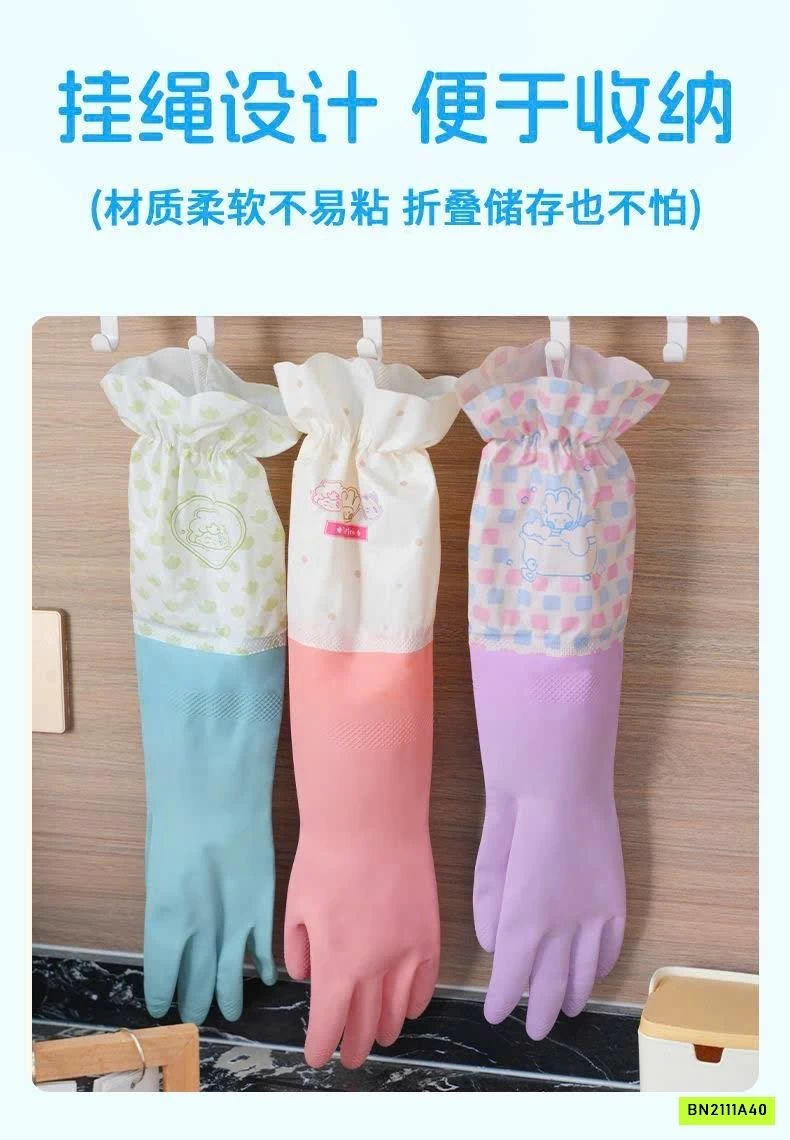 GĂNG TAY CAO SU RỬA BÁT BO CHUN