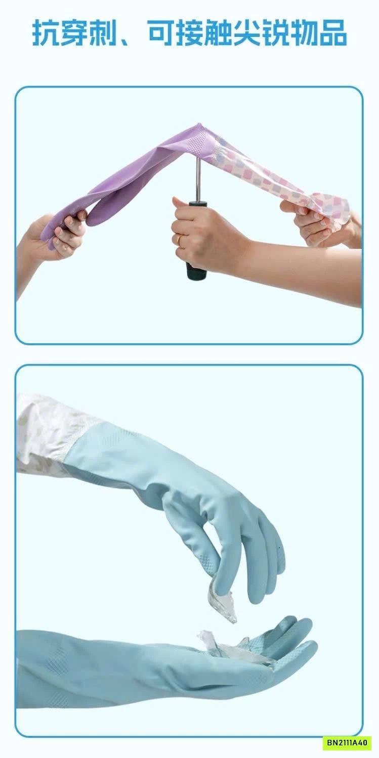 GĂNG TAY CAO SU RỬA BÁT BO CHUN