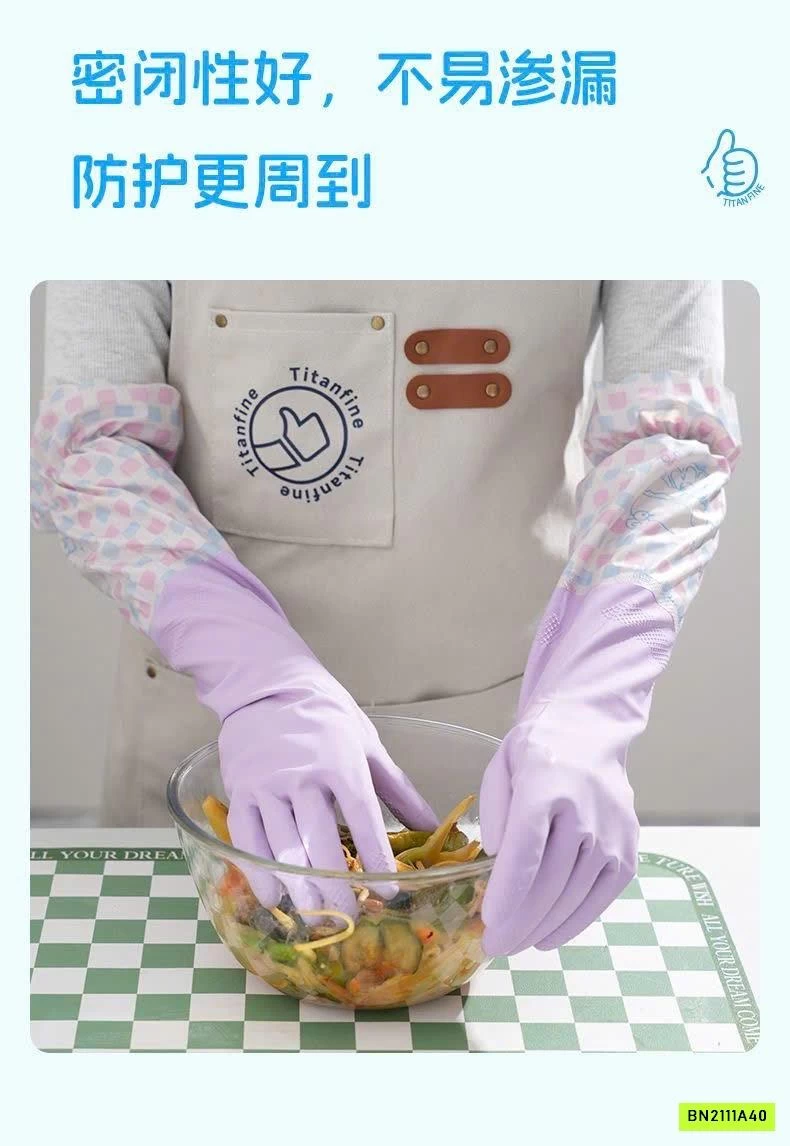 GĂNG TAY CAO SU RỬA BÁT BO CHUN