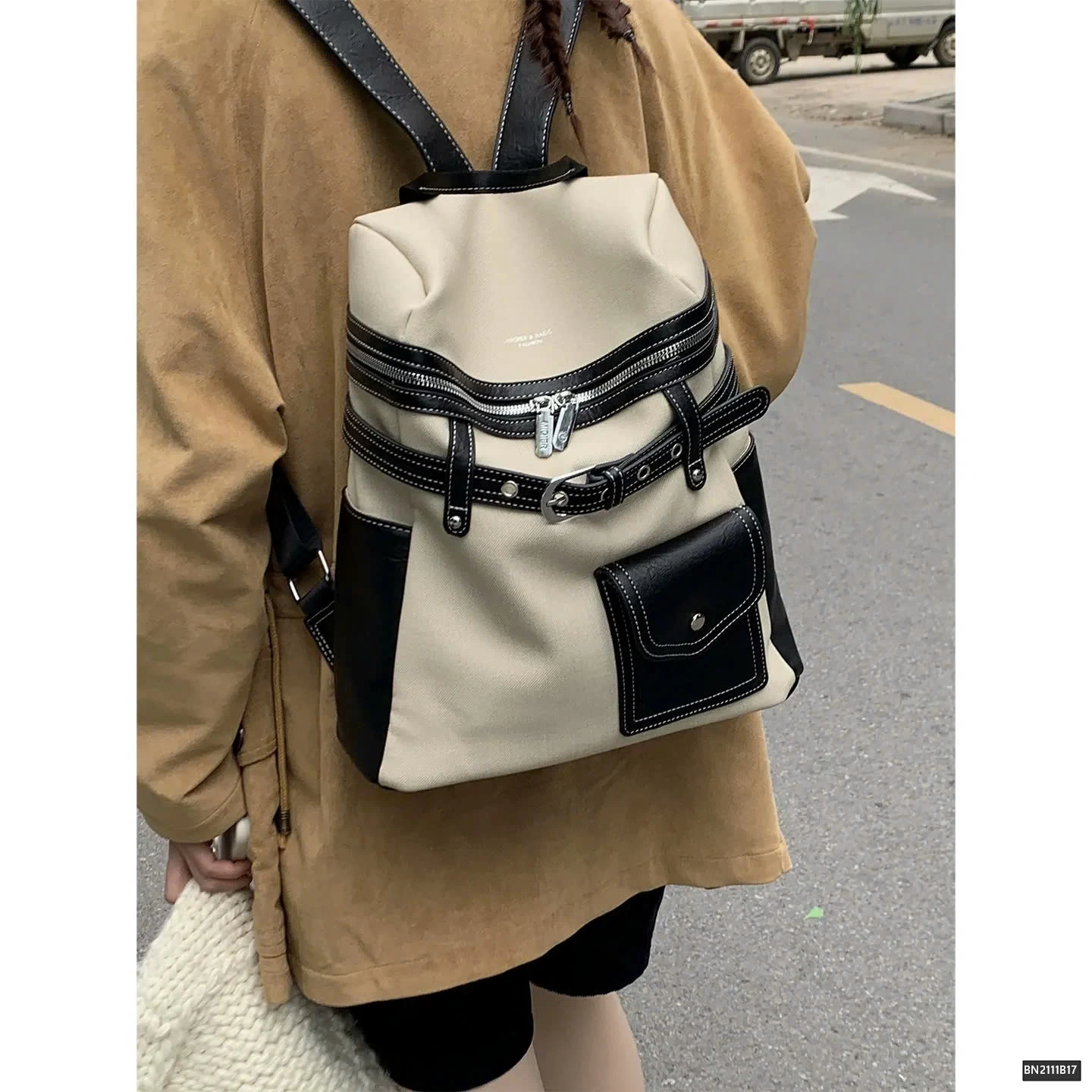 BALO DA PHỐI VẢI CÁ TÍNH