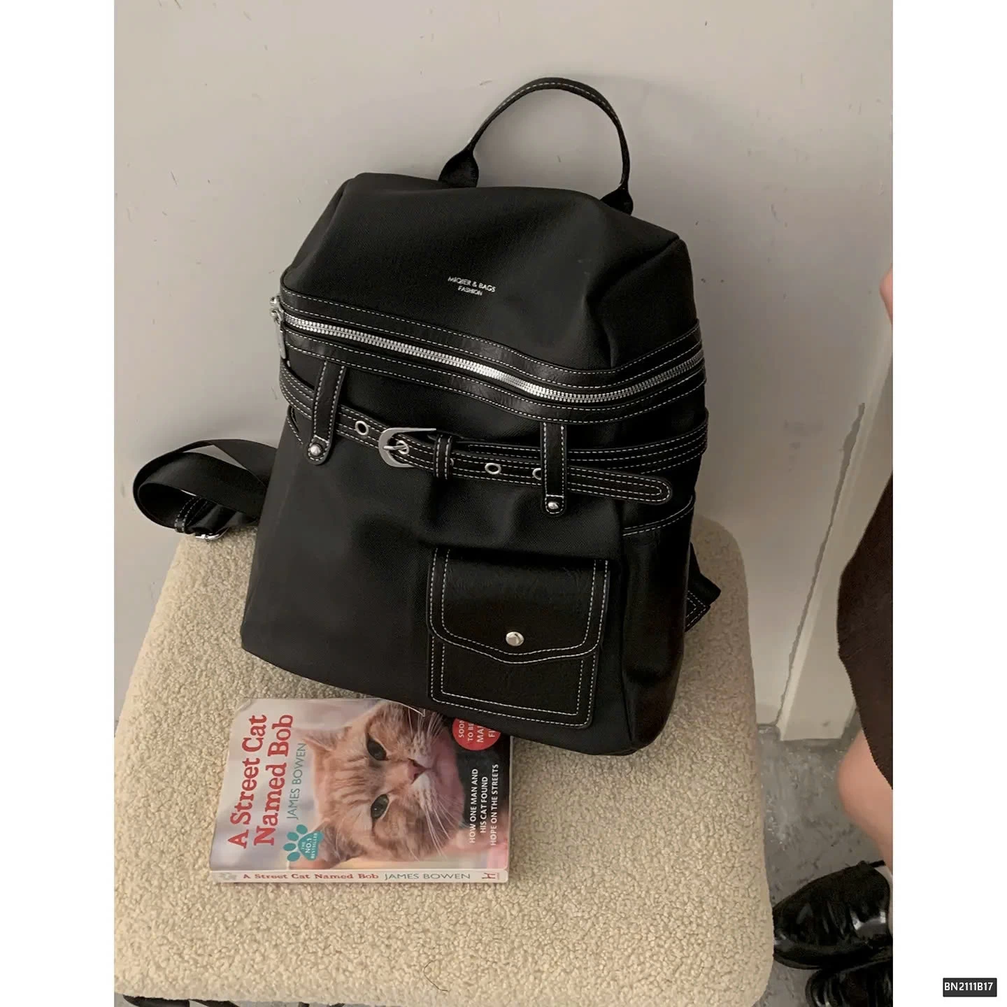 BALO DA PHỐI VẢI CÁ TÍNH