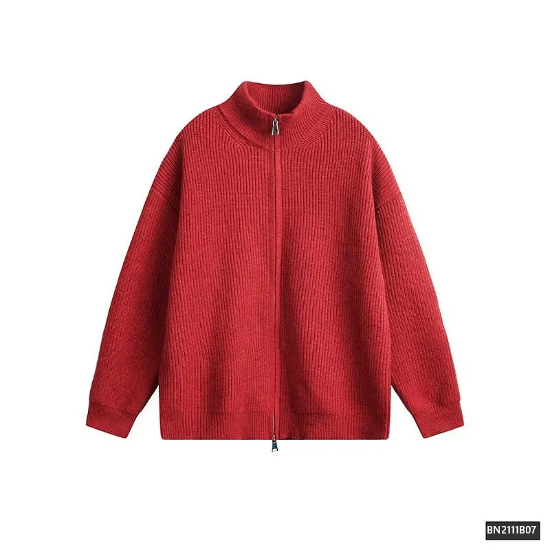 ÁO LEN TRƠN KÉO KHÓA NAM