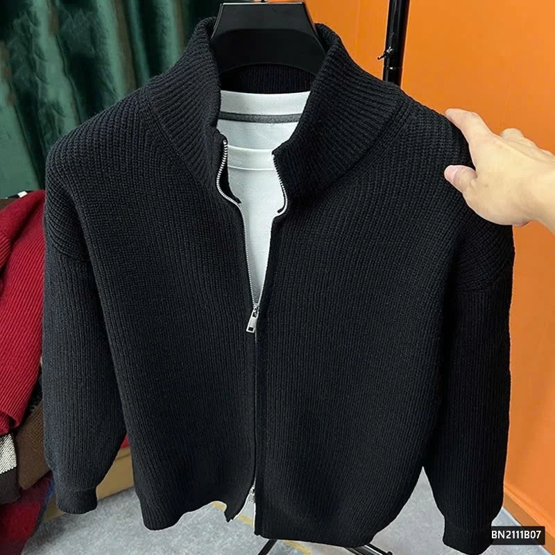 ÁO LEN TRƠN KÉO KHÓA NAM