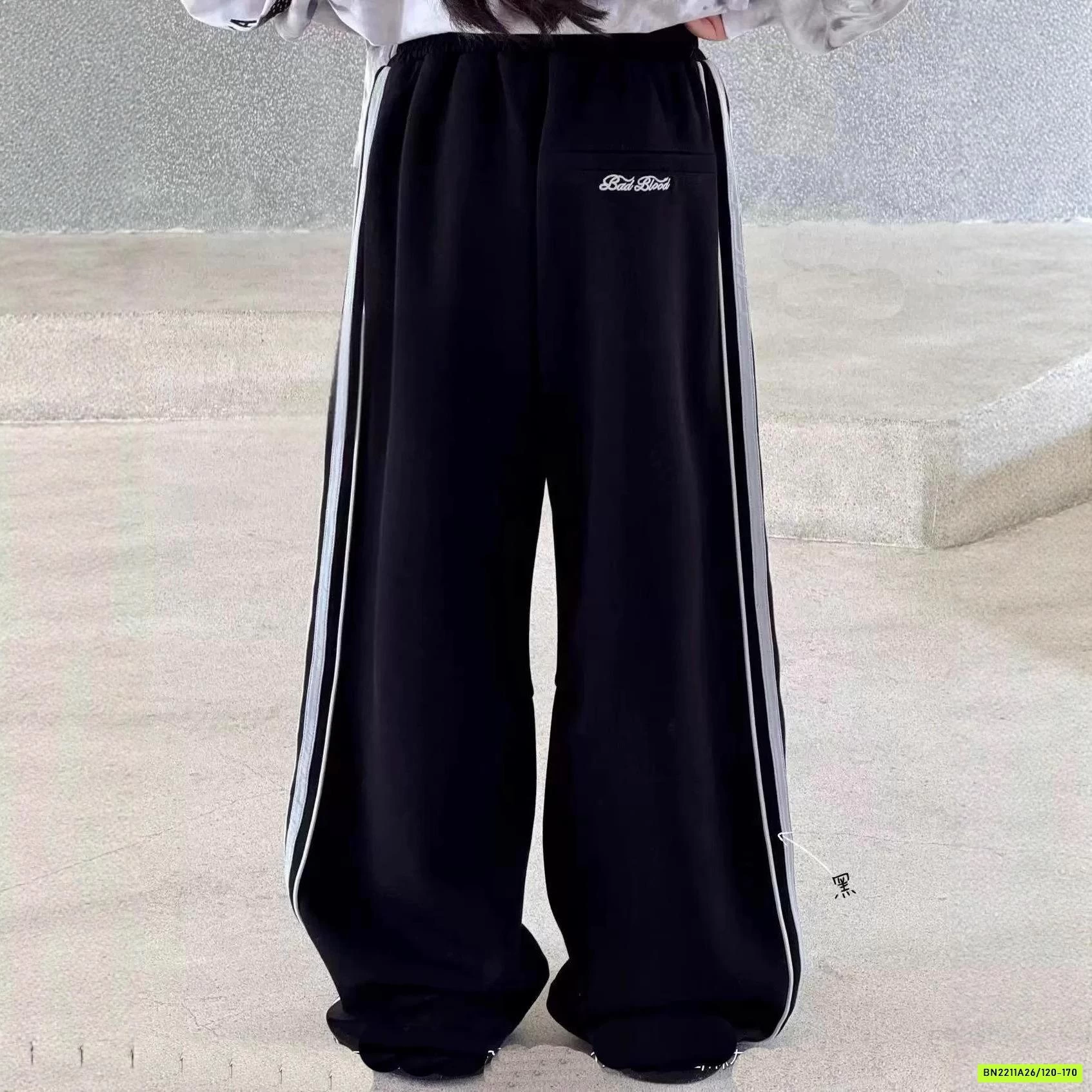 QUẦN NỈ SUÔNG 3 SỌC