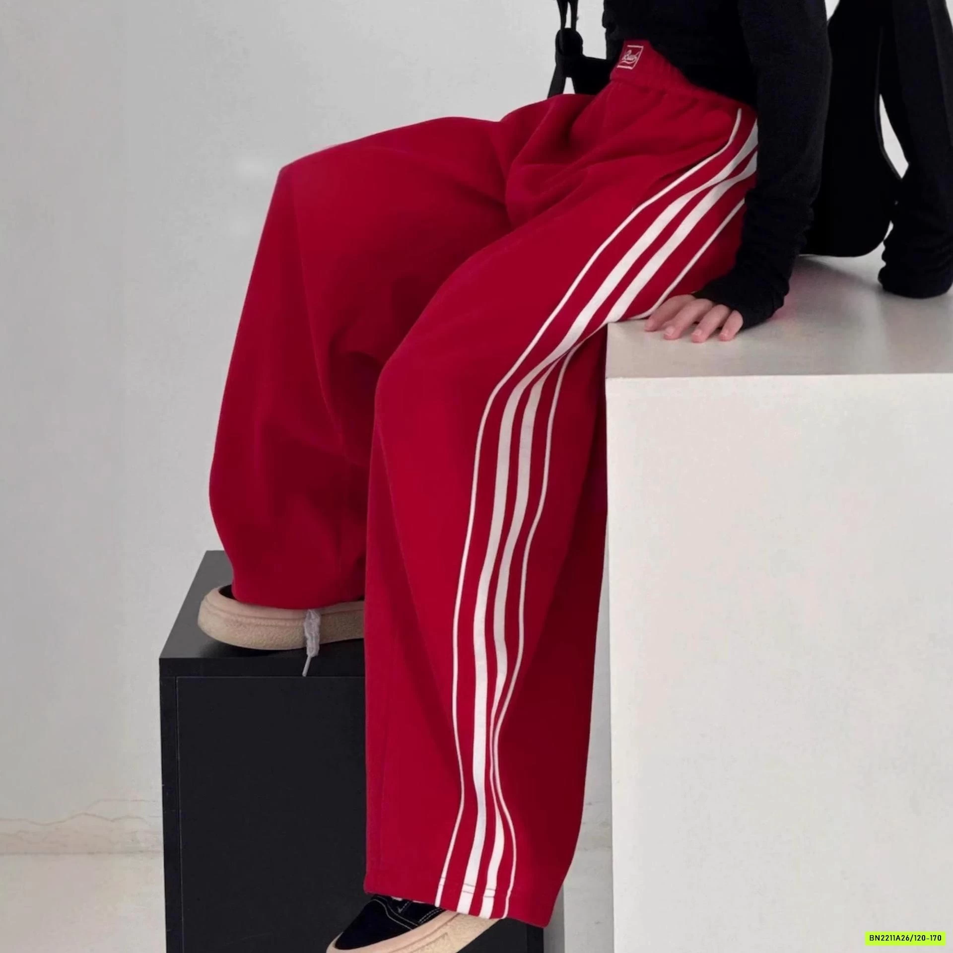 QUẦN NỈ SUÔNG 3 SỌC