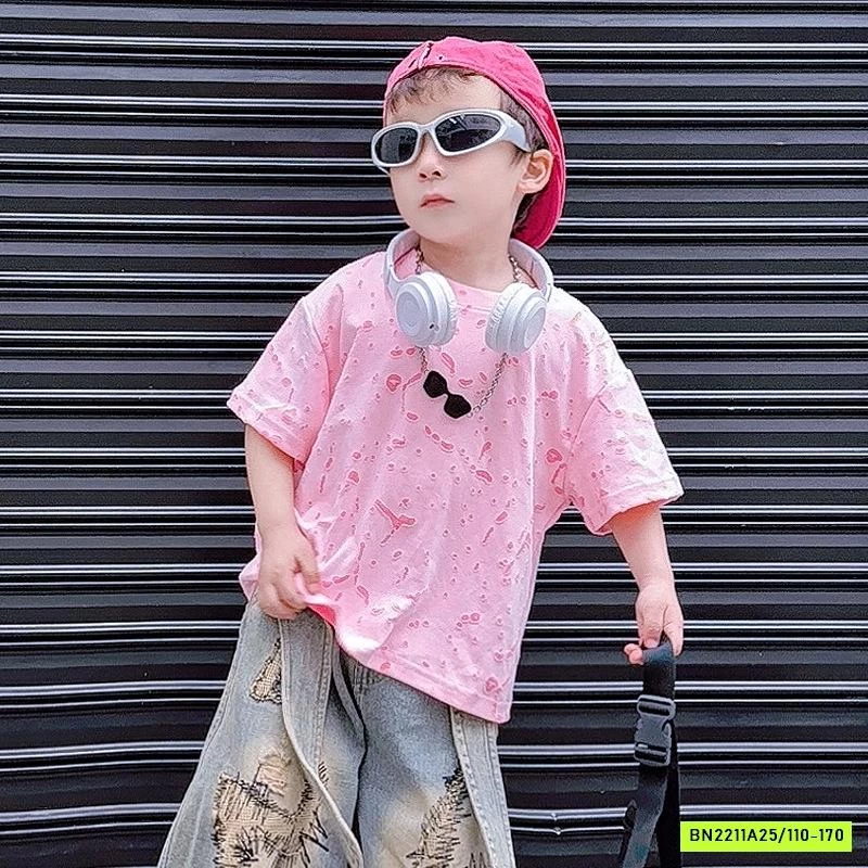 ÁO THUN VẢY SƠN MIX JEANS CÁ TÍNH