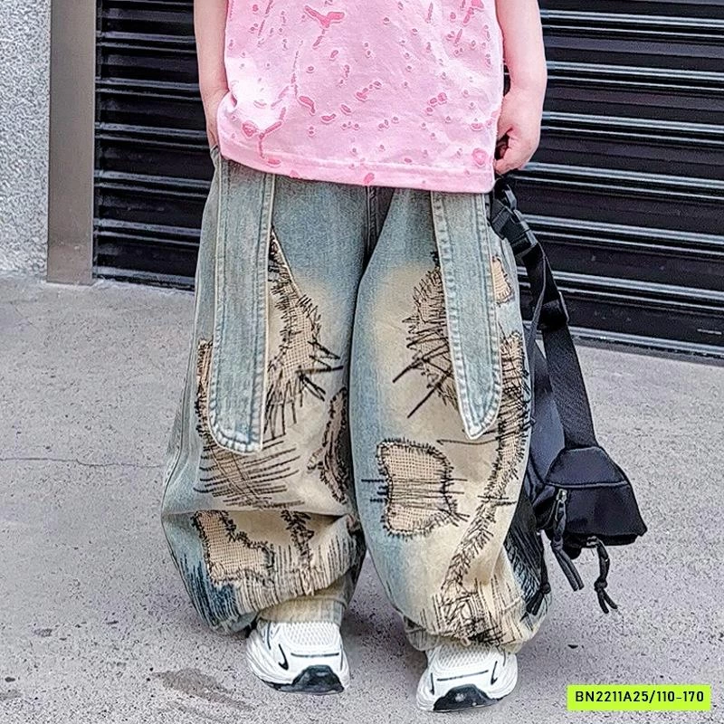 ÁO THUN VẢY SƠN MIX JEANS CÁ TÍNH