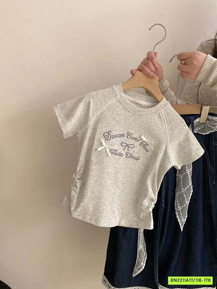 ÁO MÈO RÚT EO MIX JEANS SUÔNG