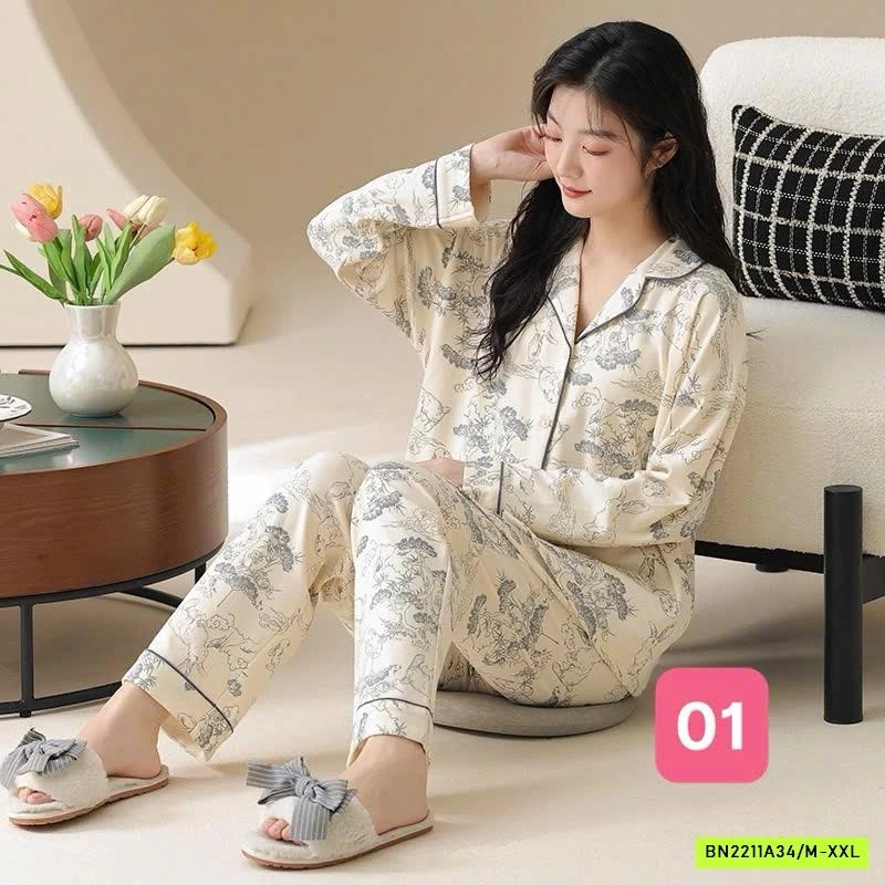 PIZAMA COTTON CAO CẤP