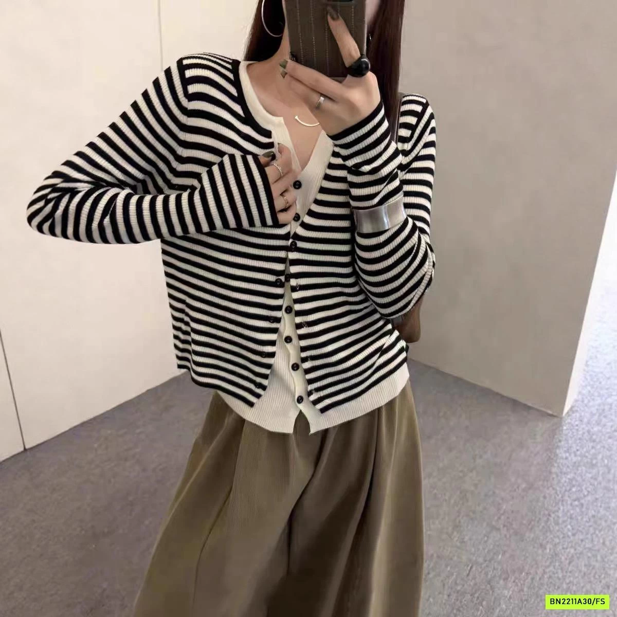 ÁO LEN GIẢ 2 LỚP PHỐI MÀU