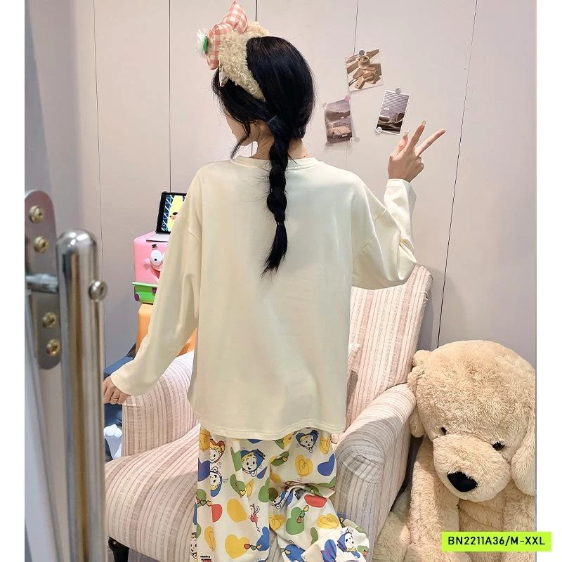 BỘ COTTON MẶC NHÀ DỄ THƯƠNG